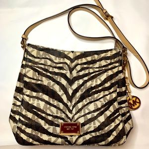 Michael Kors Animal Print Handbag gently used
